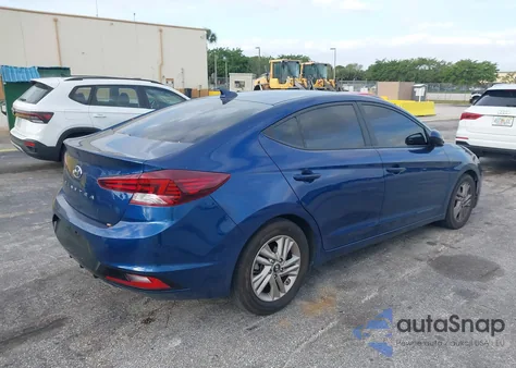 2019 Hyundai Elantra Sel from USA, damaged, VIN 5NPD84LF3KH481692